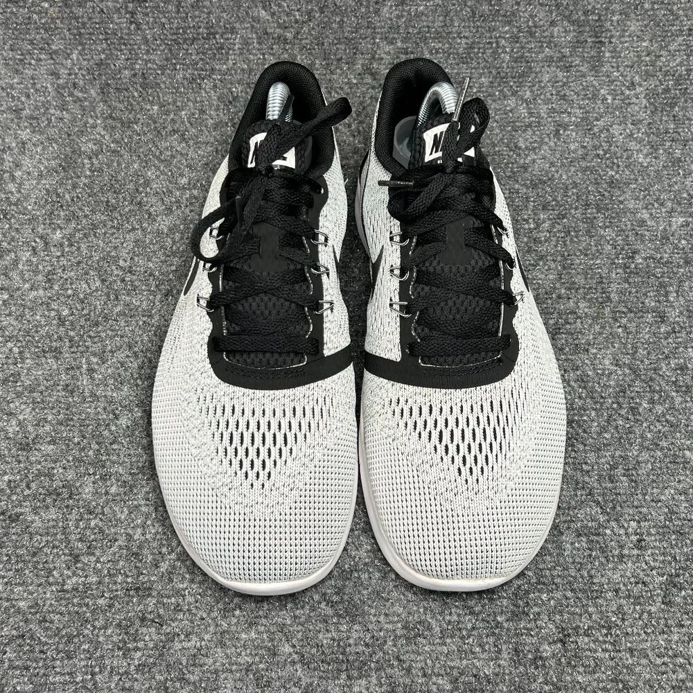 Nike Free RN Running Shoes Youth Size 7 White Black‎ Athletic Training Sneakers